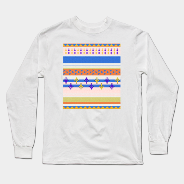 multi color tribal border design
